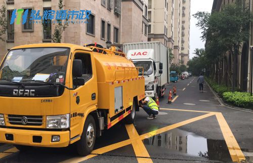 溧阳市小区管道清淤及CCTV检测